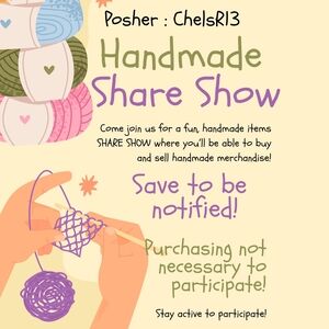 Like To Be Notified Of Handmade Items Live